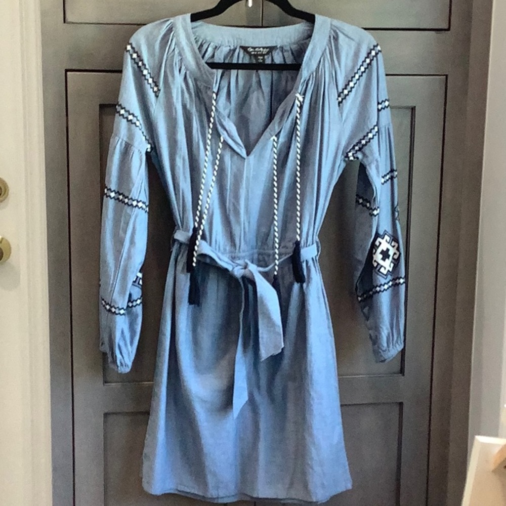 Mrs Selfridge Demin Dress
